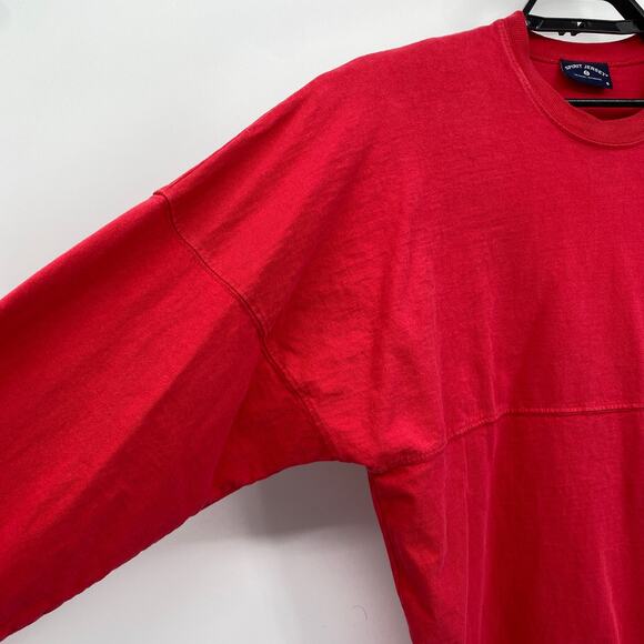 Spirit Jersey Red Washington State Cougars WSC Long Sleeve Mens Small - Picture 3 of 11